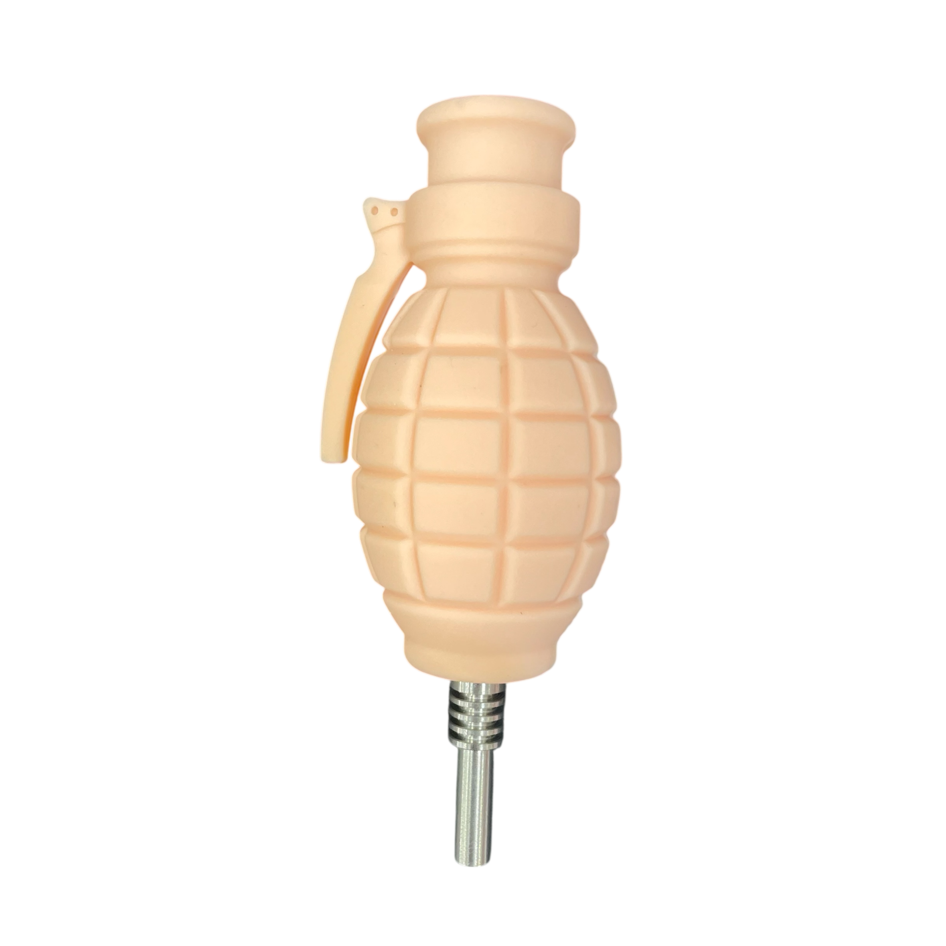AL Silicone Straw Grenade / Peach